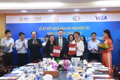 Lãnh đạo các bên tham gia ký kết. (Nguồn: LienVietPostBank)