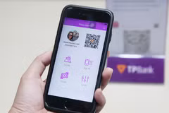 Giao diện khá đơn giản của ứng dụng TPBank QuickPay. (Nguồn: TPBank)