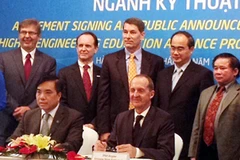 Với HEEAP mở rộng, từ 2013-2017, sẽ có khoảng 1.000 giảng viên Việt Nam phù hợp các yêu cầu từ ABET. (Ảnh: T.H/Vietnam+)