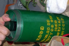 "Vật thể lạ" phát hiện tại khu Văn Quán, Hà Đông. 