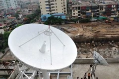 Chảo thu phát tín hiệu của Đài Truyền hình Kĩ thuật số VTC. (Ảnh minh họa. Nguồn: vtc.vn)