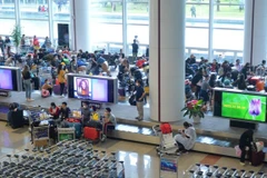 Bộ Giao thông Vận tải đã yêu cầu bỏ giãn cách trên các phương tiện vận tải hành khách xuất phát từ Đà Nẵng ngay từ 14h chiều ngày 13/9. (Ảnh: CVT/Vietnam+)