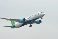 Bamboo Airways liên tiếp mở thêm các đường bay kết nối giữa các vùng miền của cả nước. (Ảnh: Hoàng Anh/Vietnam+)