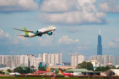 Bamboo Airways sẽ mở rộng thêm đội tàu bay và đường bay mới trong thời gian tới. (Ảnh: CTV/Vietnam+)