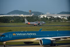 Hãng hàng không Jetstar Pacific đổi tên thương hiệu thành Pacific Airlines. (Ảnh: Hoàng Anh/Vietnam+)