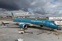 Máy bay Boeing 787-9 Dreamliner của Vietnam Airlines. (Ảnh: Đỗ Sinh/TTXVN)