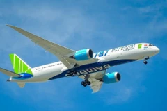 Dòng máy bay thân rộng Boeing 787-9 Dreamliner được Bamboo Airway chọn cho đường bay thẳng Hà Nội- Praha. (Ảnh: CTV/Vietnam+)