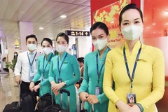 Hai hãng hàng không Vietnam Airlines và Jetstar Pacific luôn sẵn sàng ứng phó mọi trước tình huống liên quan đến virus Corona. (Ảnh: CTV/Vietnam+)