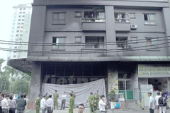 Tòa nhà CT4 khu đô thị Xa La là một trong nhiều chung cư "sợ lửa" của Hà Nội (Ảnh: Sơn Bách/Vietnam+) 