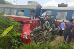 Hiện trường vụ việc (Ảnh: CTV Công Nghĩa) 