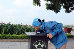 Thành phố Vĩnh Yên xây dựng nhiều trụ nước uống công cộng
