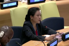 Đại sứ, Trưởng đại diện Phái đoàn Thường trực Việt Nam tại LHQ Nguyễn Phương Nga. (Nguồn: Vietnam+)