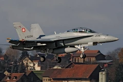 Máy bay chiến đấu F/A18. (Nguồn: wikipedia.org)