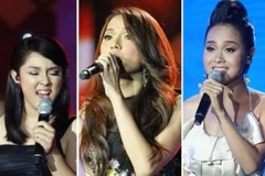 Hương Giang, Hoàng Quyên, Bảo Trăm là ba cái tên nổi bật "Đêm các cô gái" top16 Vietnam Idol. (Ảnh: BHD)