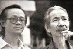 Hai nhạc sĩ tài hoa bậc nhất Văn Cao-Trịnh Công Sơn. (Ảnh: BTC)