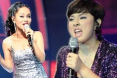 Bảo Trâm và Hoàng Quyên đã gây dấu ấn "thoát bóng" Mỹ Linh và Thu Minh. (Ảnh: BHD)