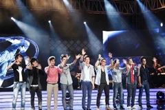 Các chàng trai đã có đêm mở màn vòng bán kết với "khúc dạo đầu" chưa thực sự ấn tượng... (Ảnh: Internet)