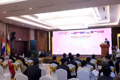 Quang cảnh hội nghị. (Ảnh: Lê Ngọc Phước/TTXVN)