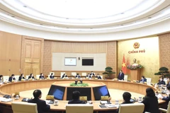 Hình ảnh Thủ tướng chủ trì phiên họp chuyên đề xây dựng pháp luật