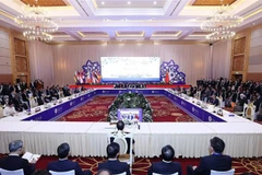 Hội nghị cấp cao ASEAN-Trung Quốc lần thứ 25. (Ảnh: Dương Giang/TTXVN) 