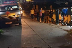 Hiện trường nơi xảy ra vụ việc. (Ảnh: TTXVN phát)