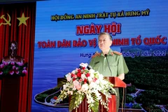 Bộ trưởng Tô Lâm dự Ngày hội toàn dân bảo vệ an ninh Tổ quốc ở Cà Mau