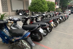 Tang vật một vụ đua xe trái phép. Ảnh minh họa. (Nguồn: TTXVN) 