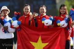 Công tác kiểm tra doping và phòng chống dịch tại SEA Games 31 đang được đẩy mạnh tối đa. (Ảnh: PV/Vietnam+) 