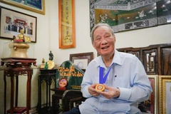 Nguyên Ủy viên Bộ Chính trị, nguyên Trưởng ban Kinh tế Trung ương, nguyên Trưởng ban Dân vận Trung ương Vũ Oanh. (Nguồn: Vietnam+) 