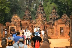 Khu đền Angkor Wat ở Siem Reap, Campuchia. (Nguồn: shutterstock.com)