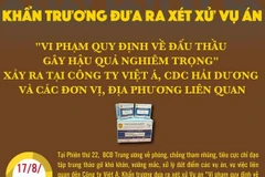 Khẩn trương đưa ra xét xử vụ án vi phạm đấu thầu tại Công ty Việt Á