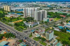 Một góc Khu công nghiệp Việt Nam-Singapore (VSIP1), thành phố Thuận An, tỉnh Bình Dương. (Ảnh: Chí Tưởng/TTXVN) 