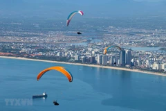 Một góc bãi biển thành phố Đà Nẵng. (Ảnh: Trần Lê Lâm/TTXVN)