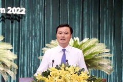 Ông Bùi Xuân Cường được bầu giữ chức Phó Chủ tịch UBND Thành phố Hồ Chí Minh. (Ảnh: Xuân Khu/TTXVN)