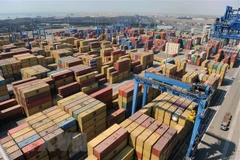 Cảng hàng hóa Mundra, Ấn Độ. (Ảnh: AFP/TTXVN)