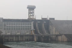 Thủy điện Thác Bà xả nước phục vụ gieo cấy lúa vụ Đông Xuân