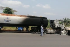 Hiện trường vụ tai nạn. (Nguồn: premiumtimesng.com)