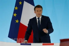 Tổng thống Pháp Emmanuel Macron. (Nguồn: AFP/TTXVN)