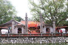 Quang cảnh Đền Quát. (Ảnh: Mạnh Minh/TTXVN)