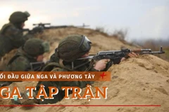[Video] Cận cảnh Nga tập trận giữa lúc căng thẳng Ukraine tăng cao