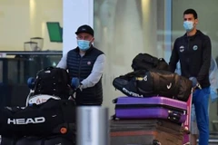 Tay vợt số 1 thế giới Novak Djokovic đến Australia. (Nguồn: Getty Images)