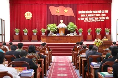 Quang cảnh kỳ họp. (Ảnh: Ngọc Thiện/TTXVN)