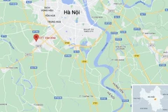 Đám cháy xảy ra tại tòa CT1 khu đô thị Văn Khê, quận Hà Đông, Hà Nội. (Nguồn: Google Maps)