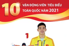 [Infographics] 10 vận động viên tiêu biểu toàn quốc năm 2021