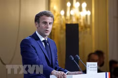 Tổng thống Pháp Emmanuel Macron. (Ảnh: AFP/TTXVN)