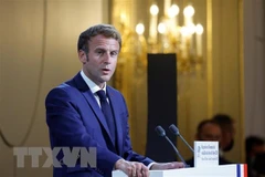 Tổng thống Pháp Emmanuel Macron. (Ảnh: AFP/TTXVN)