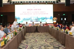 Quang cảnh buổi hội thảo. (Ảnh: Đức Phương/TTXVN)