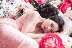 Ca sỹ trẻ Thu Hằng. (Ảnh: Kiều Thuận)