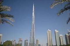 Tòa tháp Burj Khalifa. (Nguồn: Internet)