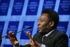 Huyền thoại bóng đá Brazil Pele. (Nguồn: Getty)